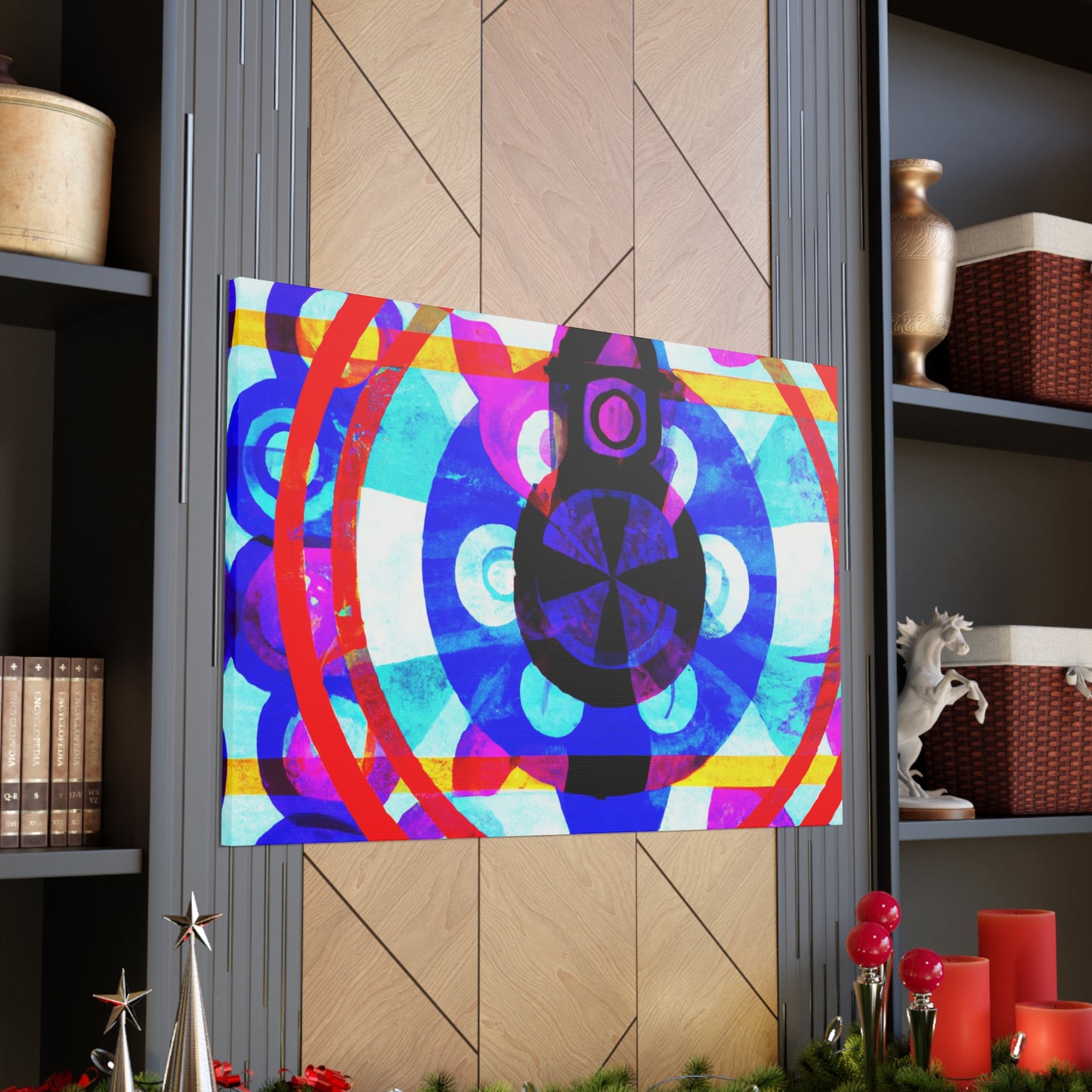 Kalidescope - Glass Canvas