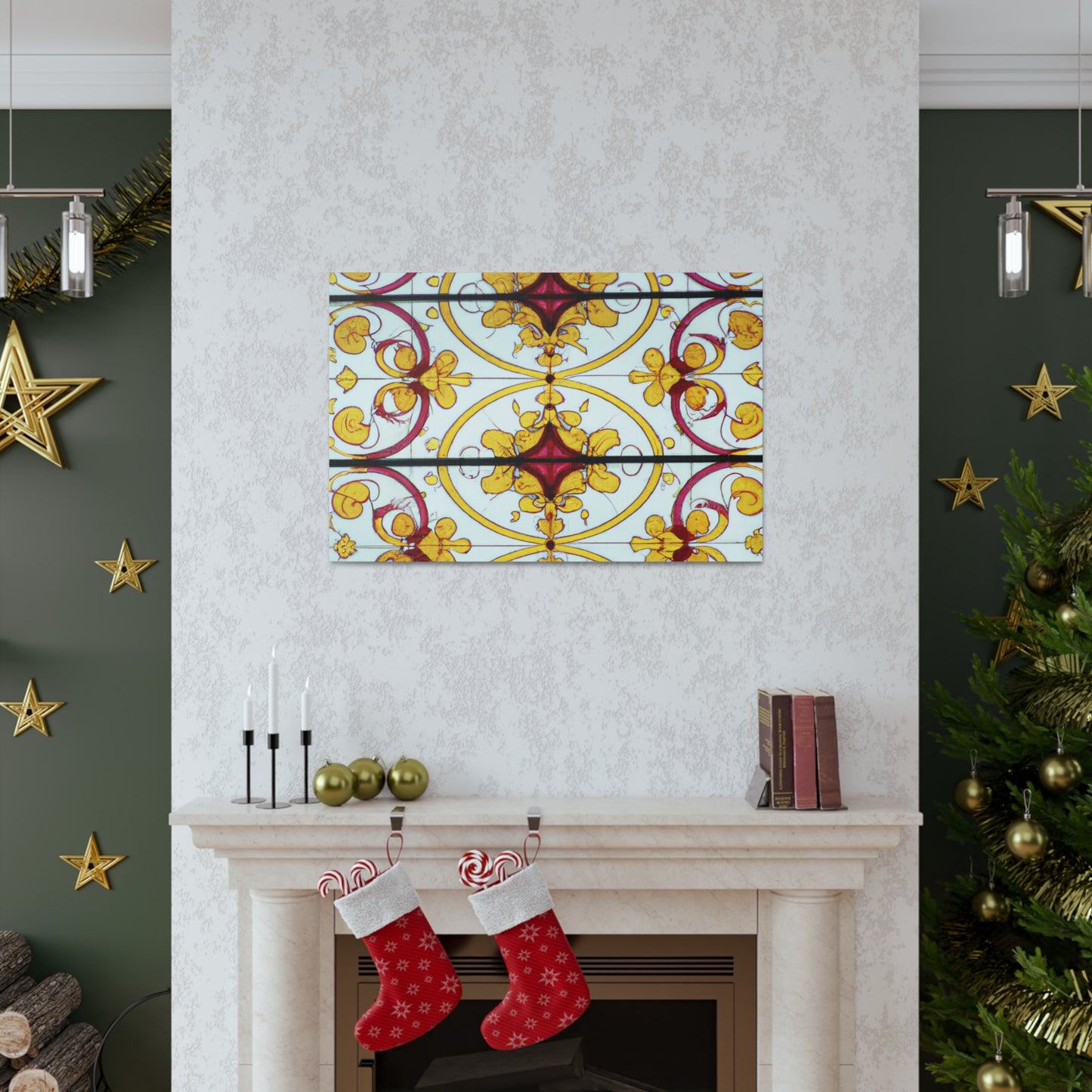 Cheery Citrus Splash - Glass Canvas