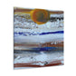 Below The Ice - Abstract Canvas