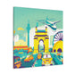 Oasis of Wonders - Destination India - Canvas