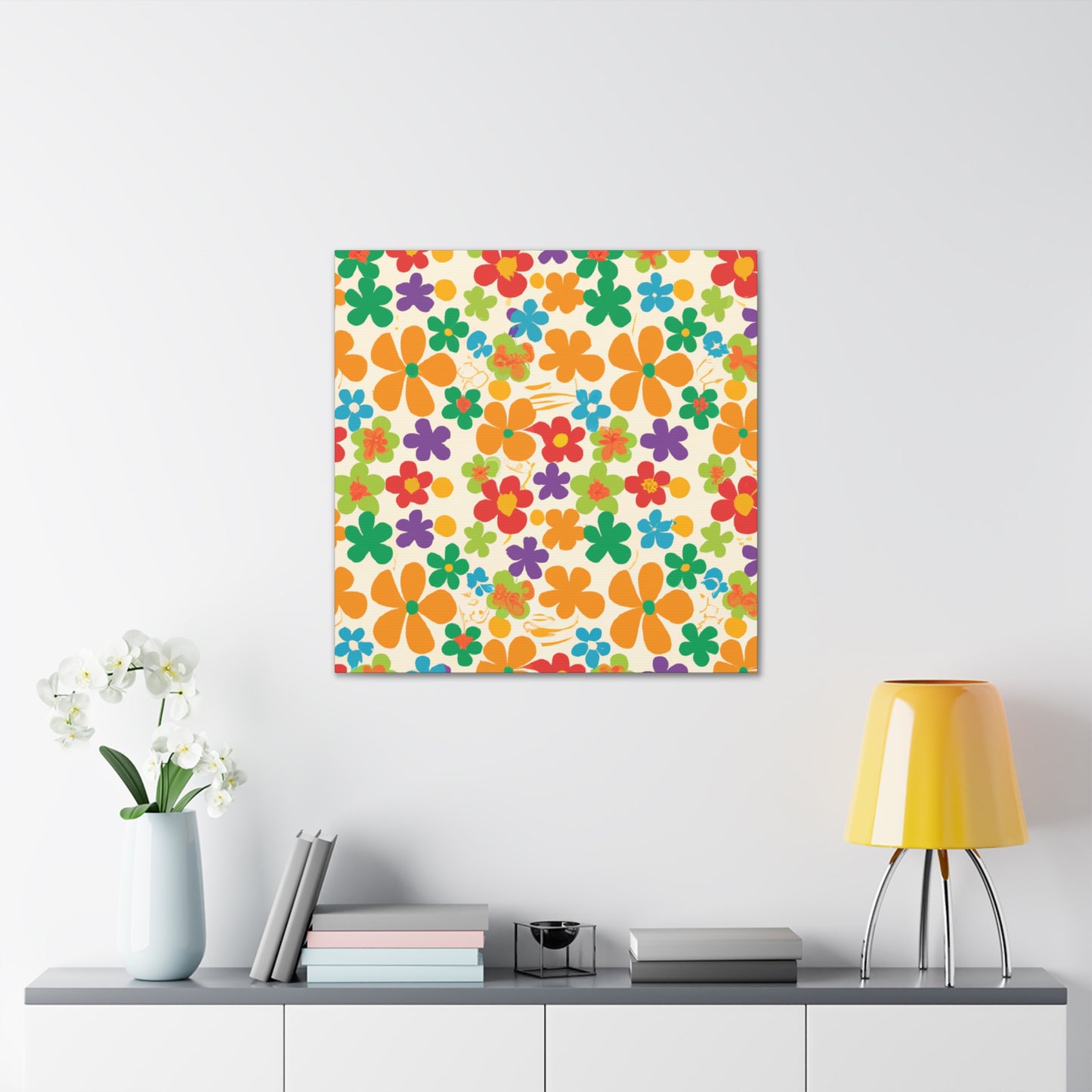Splendid Petals - Floral Canvas