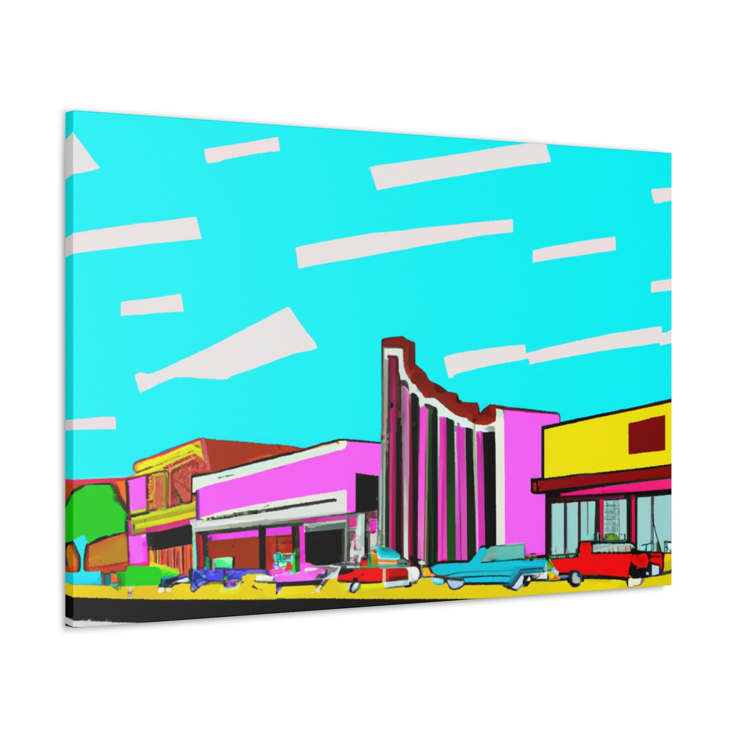 Vinyl Alley - Canvas Pop Art
