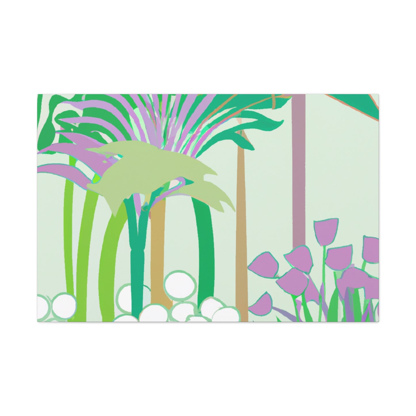 Bloomtopia-Landscape - Canvas
