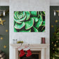 "Garden Splendor" - Canvas - Succulent