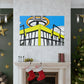 Tail-Spin Twist-n-Shout Dance Hall. - Canvas - Pop Art