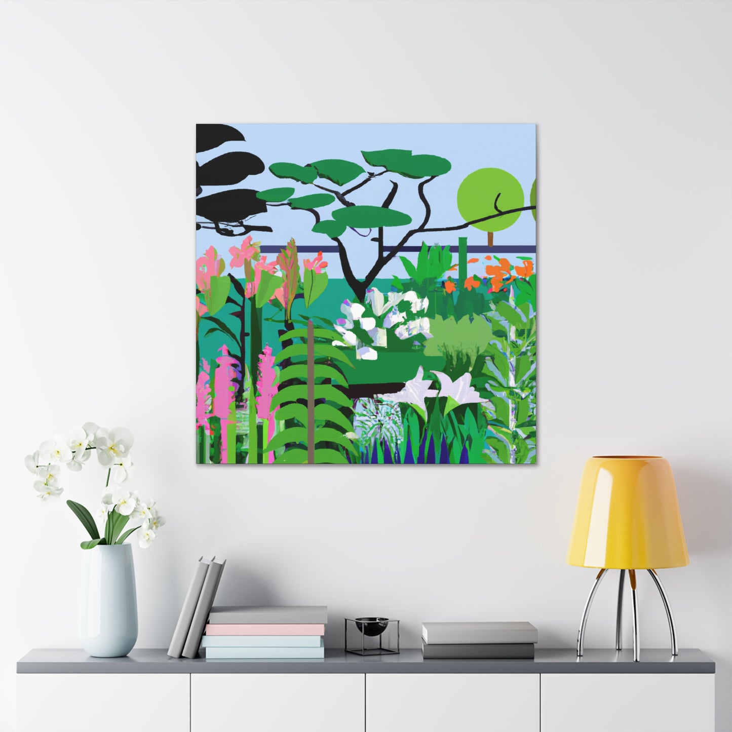 Blooming Fields - Landscape - Canvas