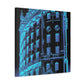 "The Gilded Futurism of the Art Deco Cityscape." - Canvas