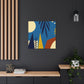Blue Sky - Midcentury Canvas