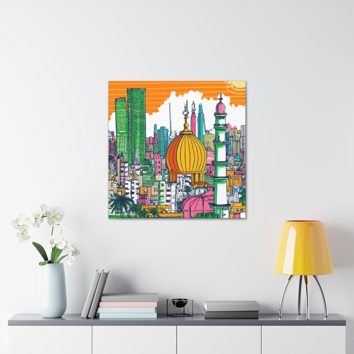 Kashmiri Mystique - Destination India - Canvas