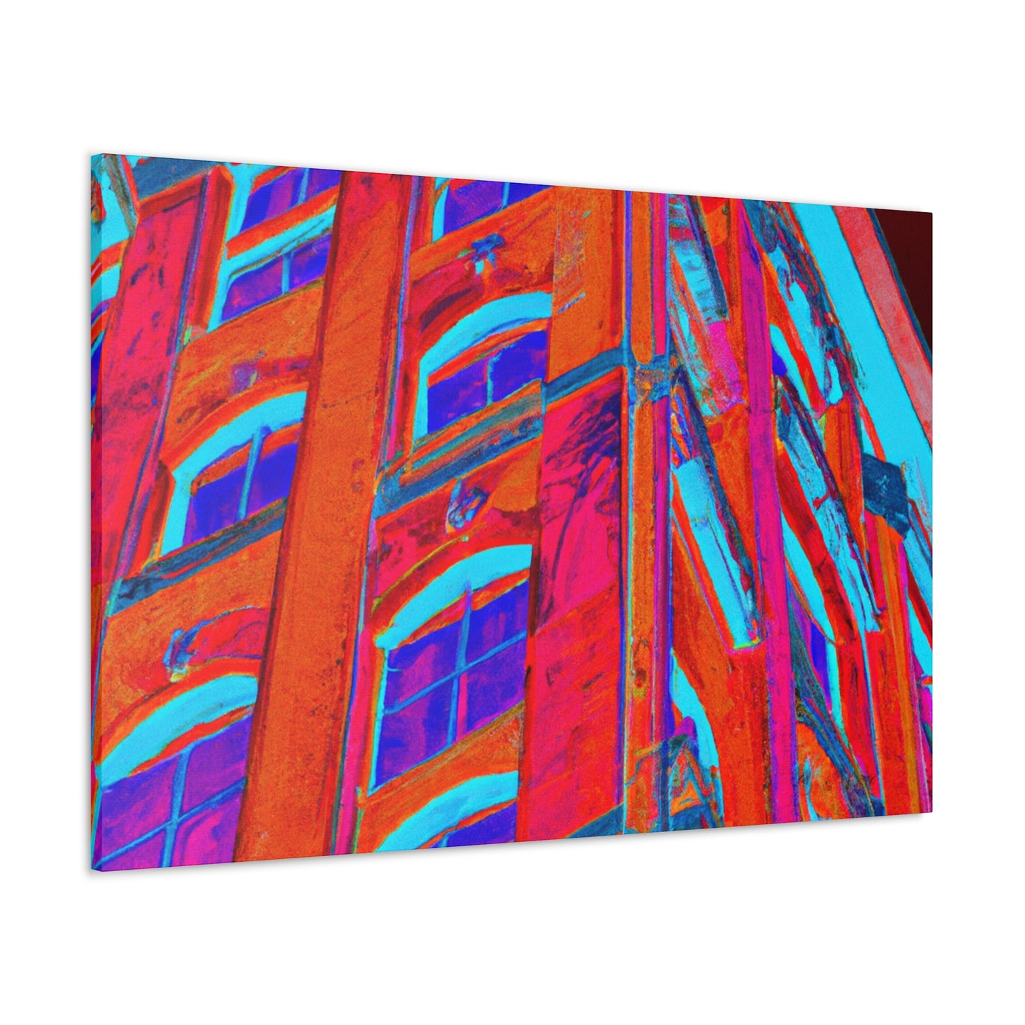 Art Modulo: a modernist building style which combines elements of classic Art Deco streamlined and symmetrical designs with modular, geometric components. - Canvas
