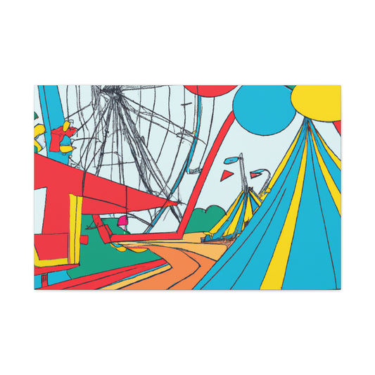 Fiesta Funhouse - Amusement - Canvas