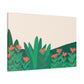 Butterfly Blooms Landscape - Canvas
