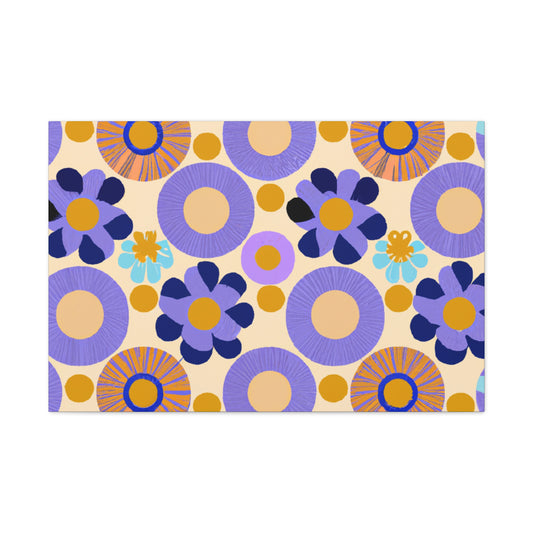 Flower Slumber Party: - Floral Canvas