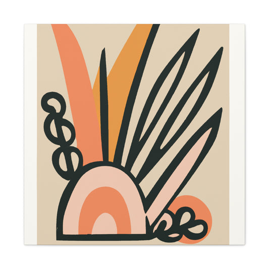 Peregrine Duckling. - Midcentury Canvas
