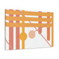 Lagoon Paradise - Midcentury - Canvas