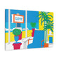 Twisted Archways- Midcentury - Canvas