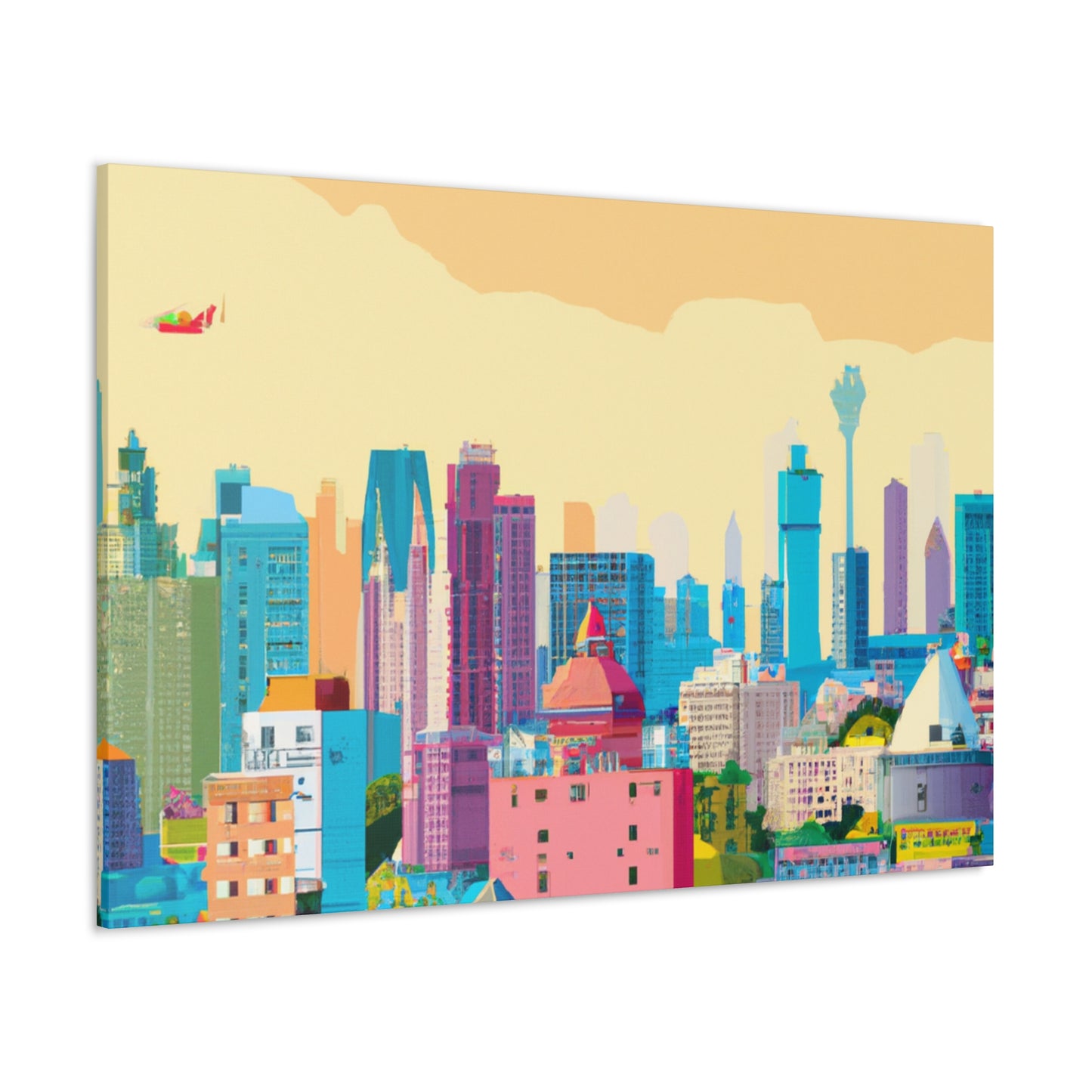 Vibrant Delhi - Destination India - Canvas