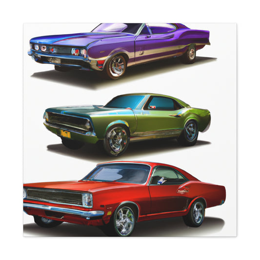Firehawk - Automobile - Canvas