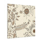 Blossomway - Floral - Canvas