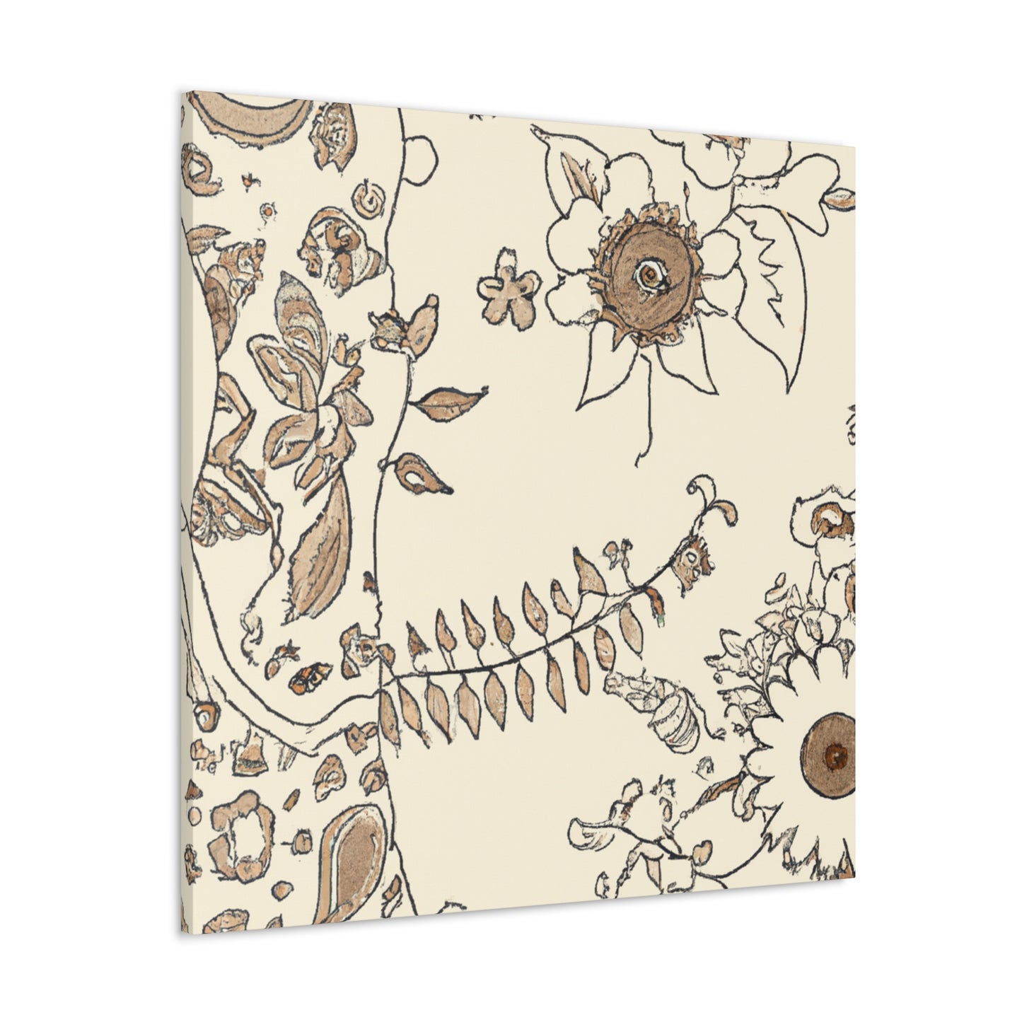 Blossomway - Floral - Canvas