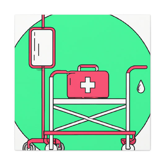 Abstract First Aid - Minimalism - Canvas