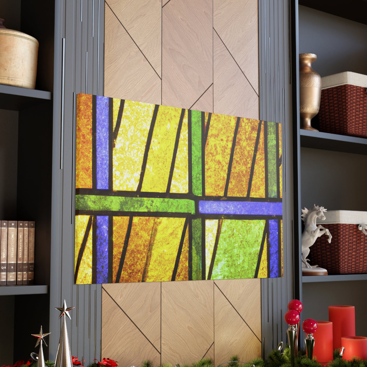 Sparkles All Around! - Glass Canvas