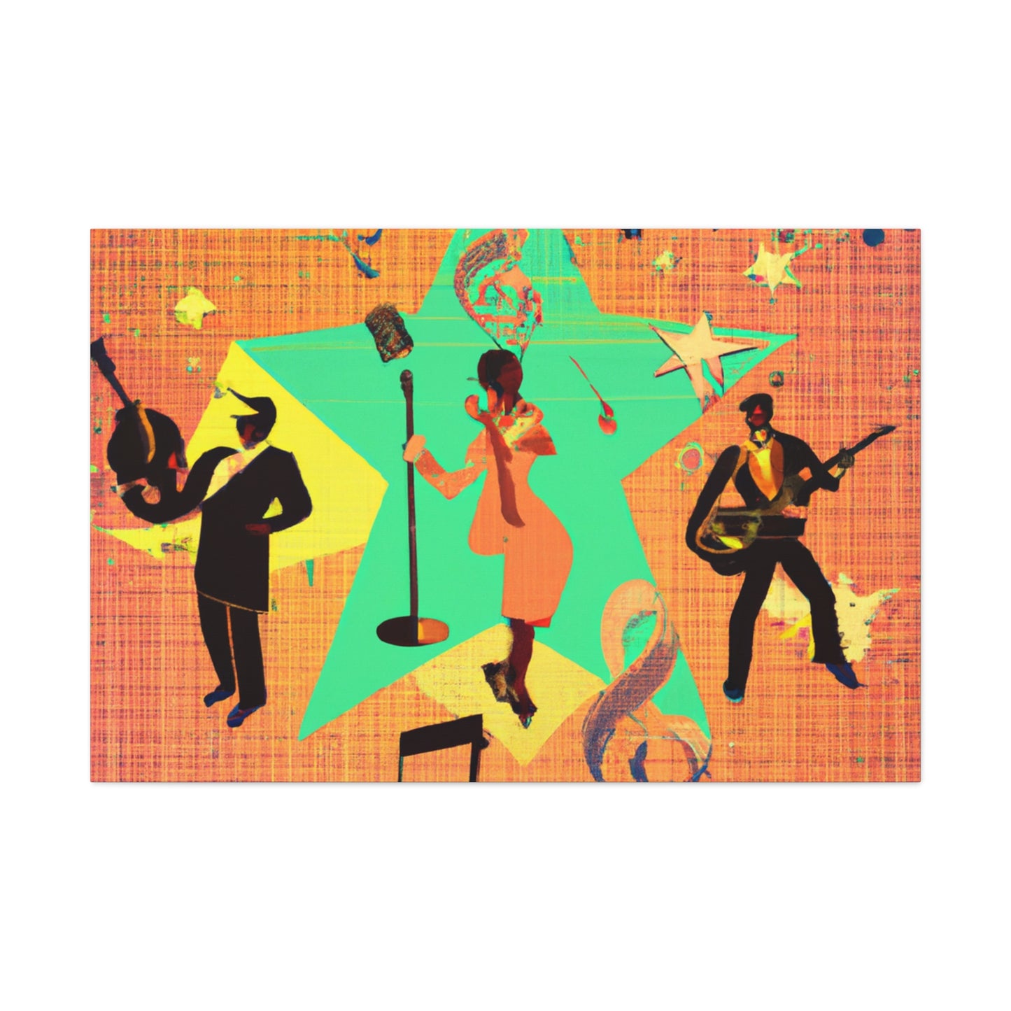 Twizzler Twang - Retro Music - Canvas