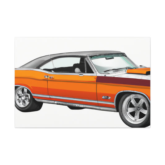 Drag Baby - Automobile - Canvas