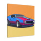 White Lightning - Automobile - Canvas