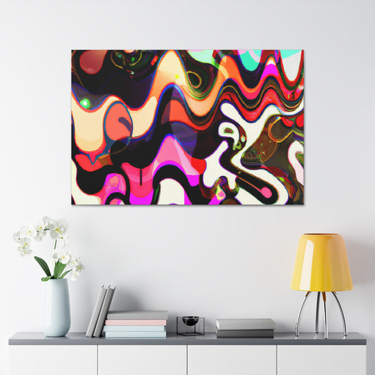 Icecloud Rain - Abstract - Canvas