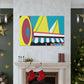 Sunshine Records - Canvas Pop Art