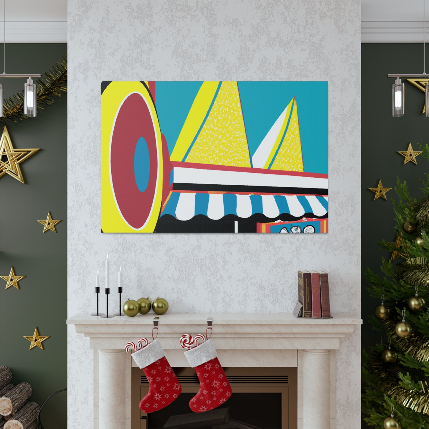 Sunshine Records - Canvas Pop Art