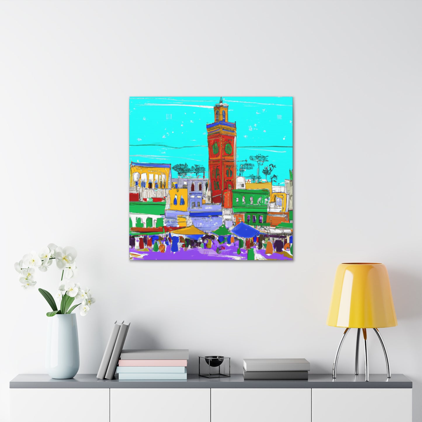 A'Sanienja Taviour - Morraco - Canvas