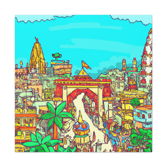 Drishti - Destination India - Canvas