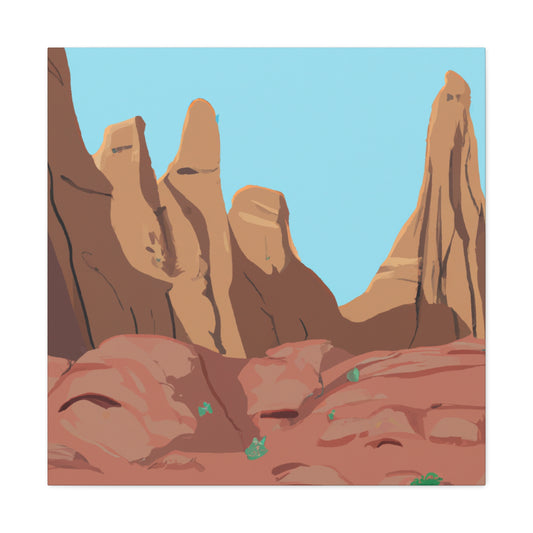 Sandscape - Landscape - Canvas
