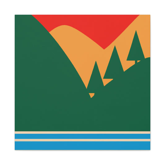 Climber - Midcentury Canvas