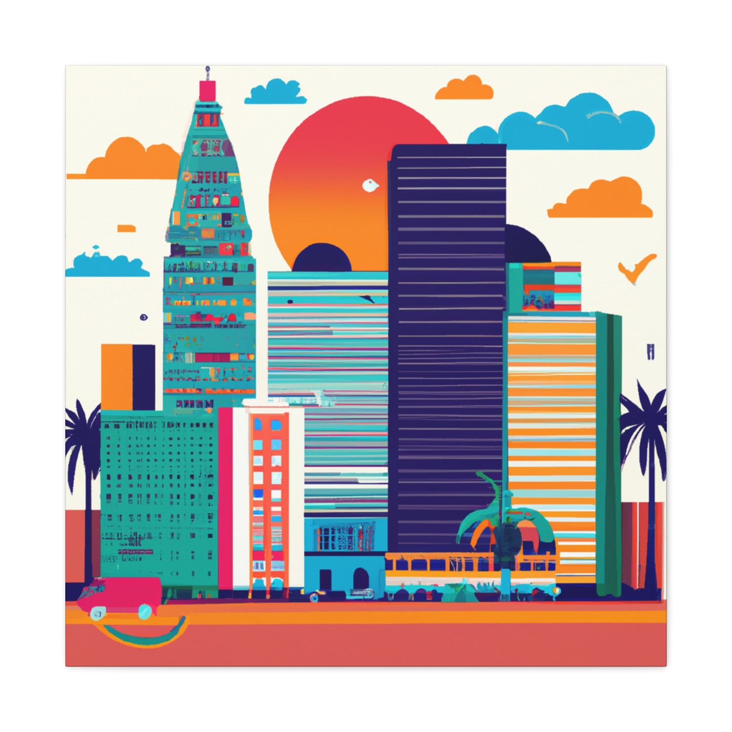 Chakana Skies - South America - Canvas