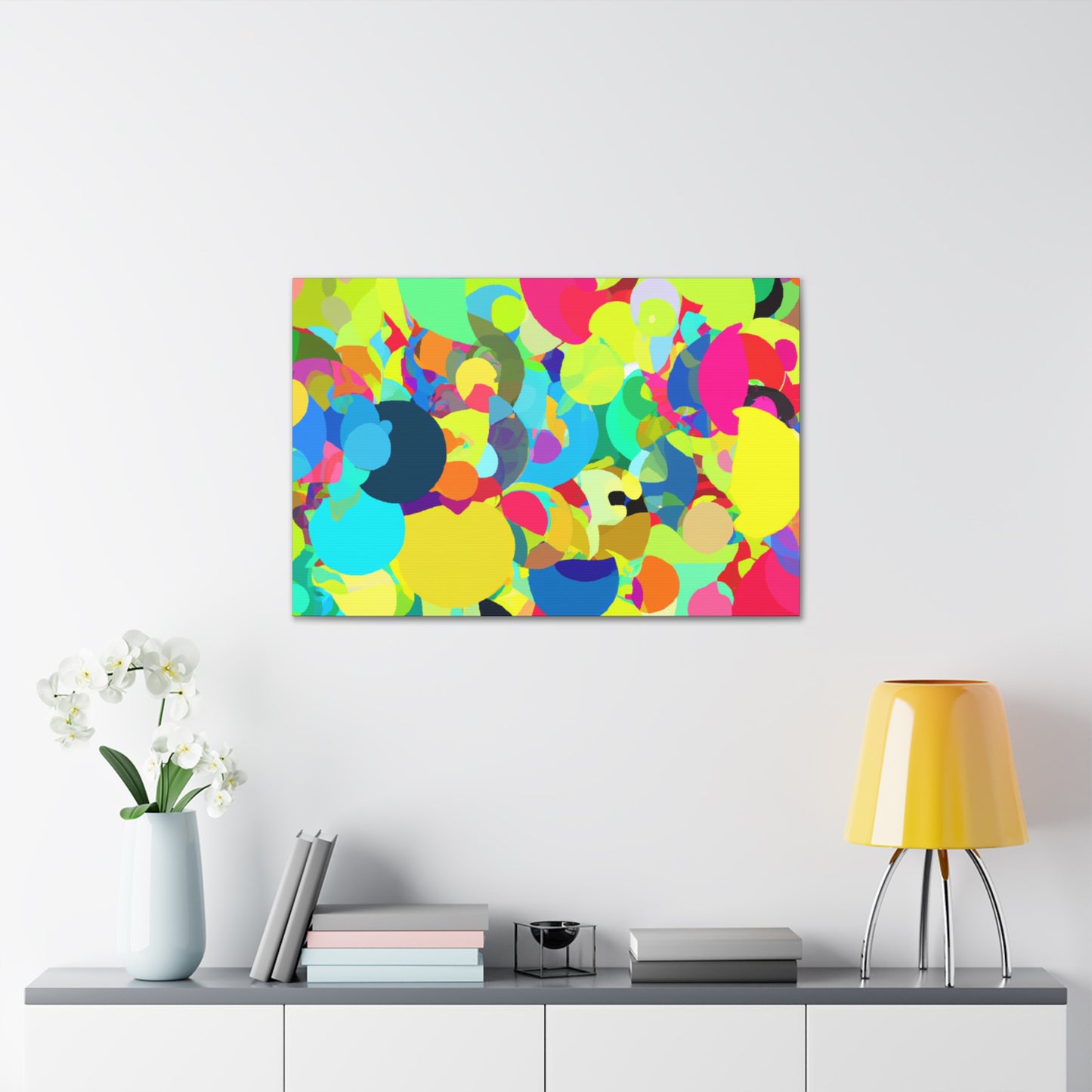AquaVermilion - Abstract - Canvas