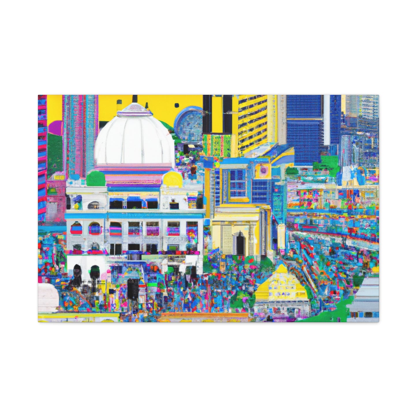 Udan- Destination India - Canvas