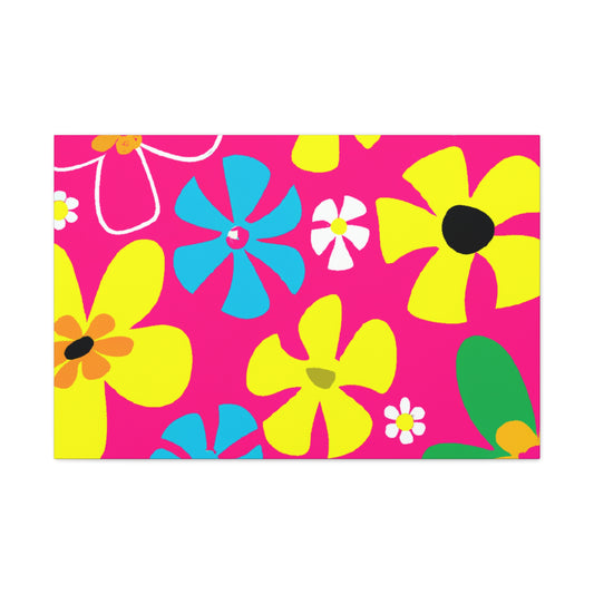 Blossombee - Floral - Canvas