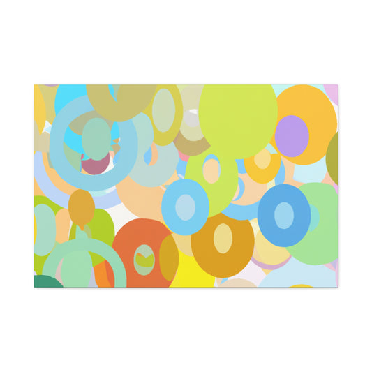 Aqua Spectrum - Abstract - Canvas