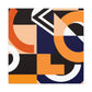 Teardrop Skywalk - Midcentury - Canvas