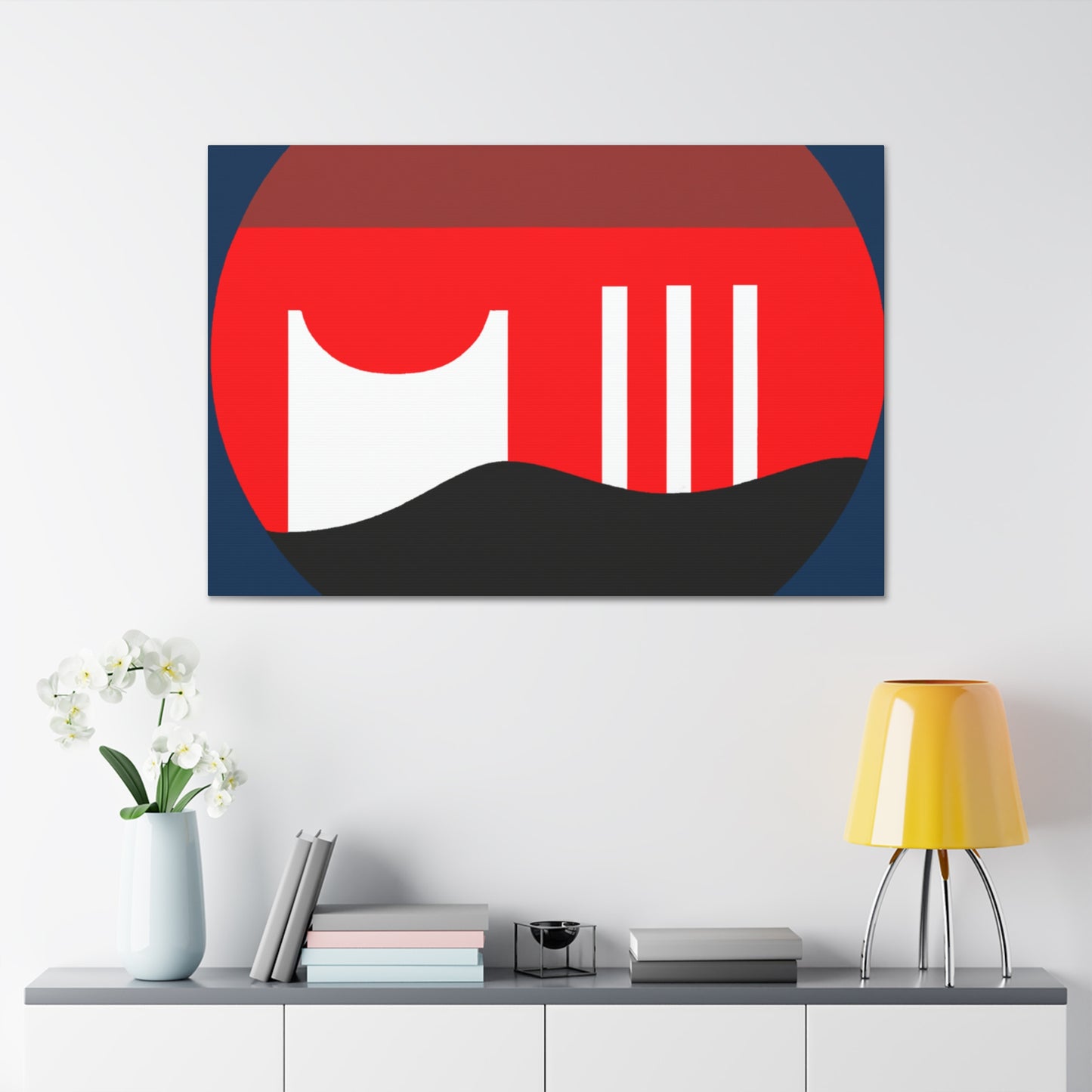 Redbetter- Midcentury Canvas