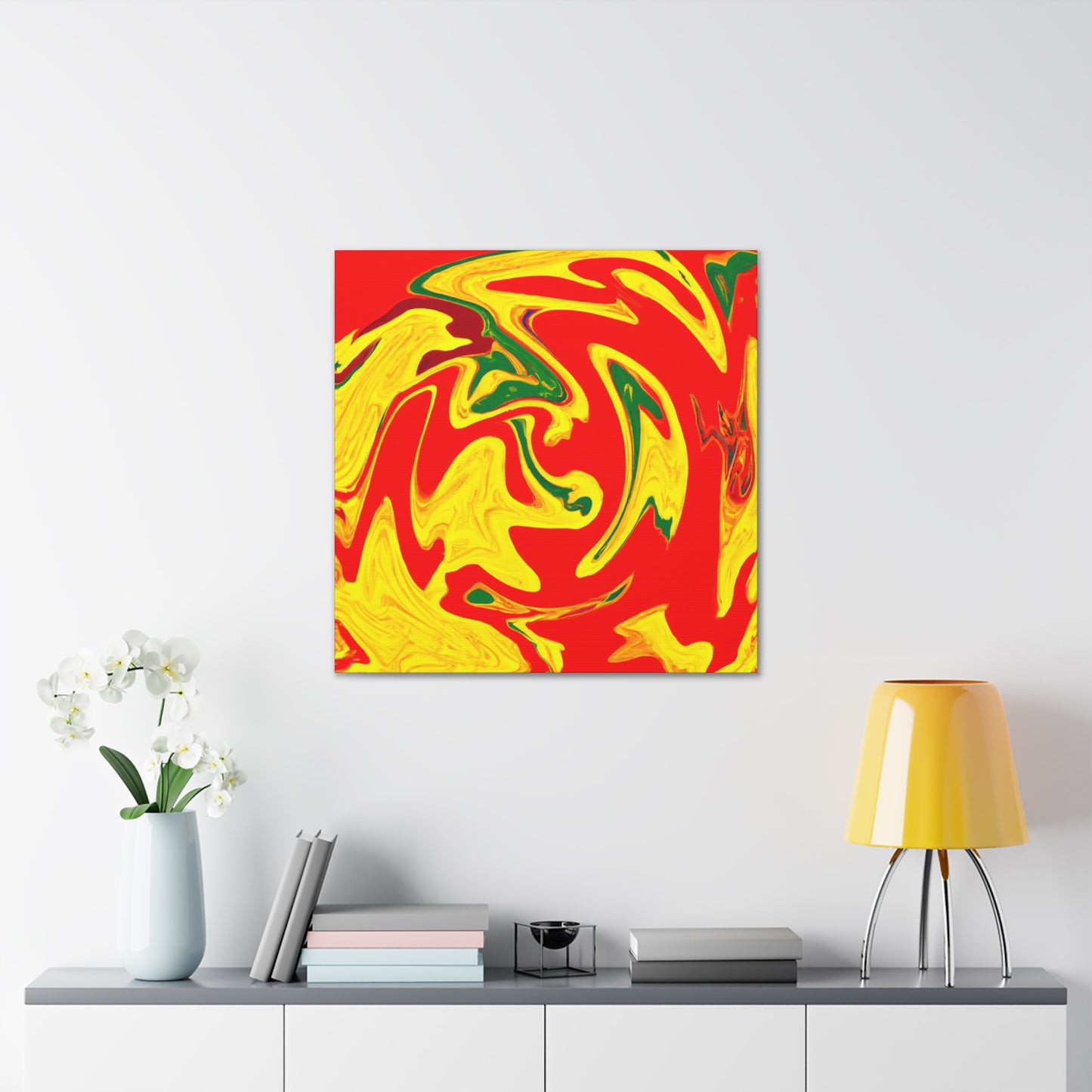 Vapour-Wave Abstract - Canvas