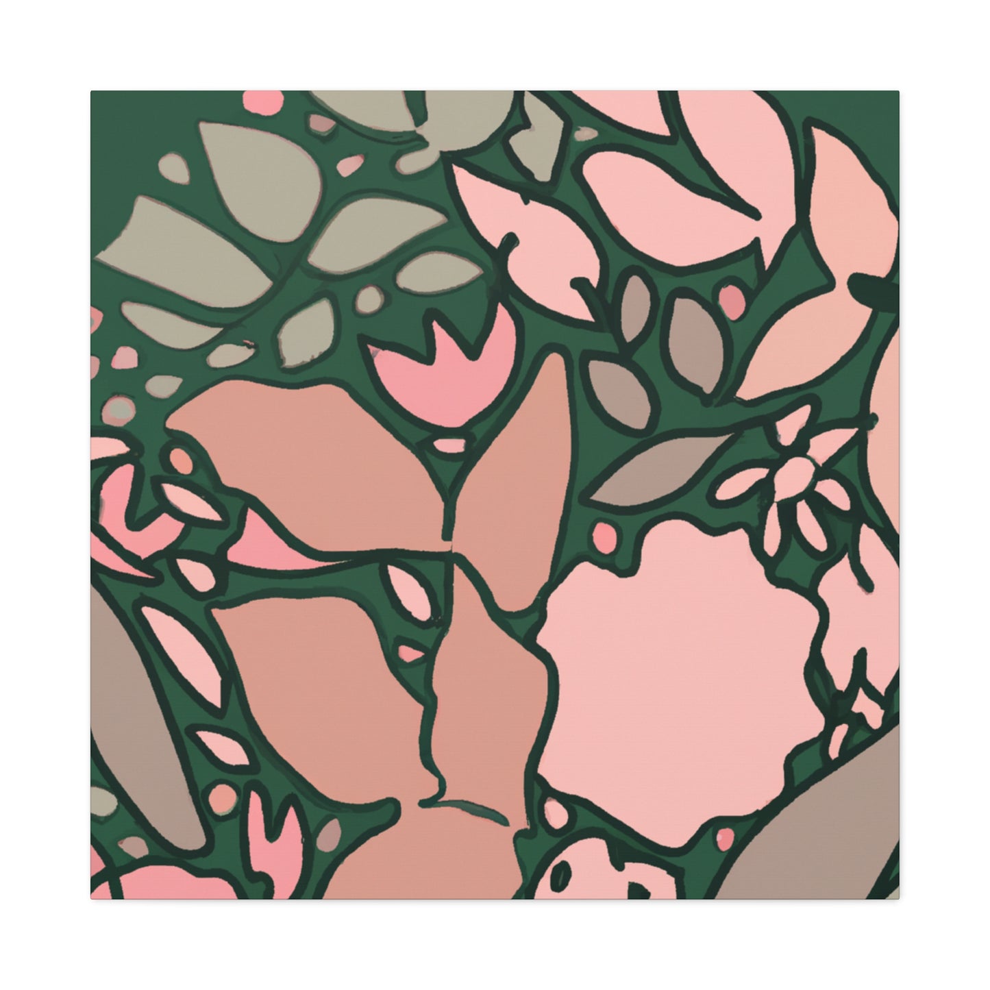 Luna - Floral - Canvas