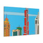 Turquoise Oasis – Destination Arab Emerates - Canvas