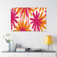 'The Wild Floral Dash' - Floral Canvas