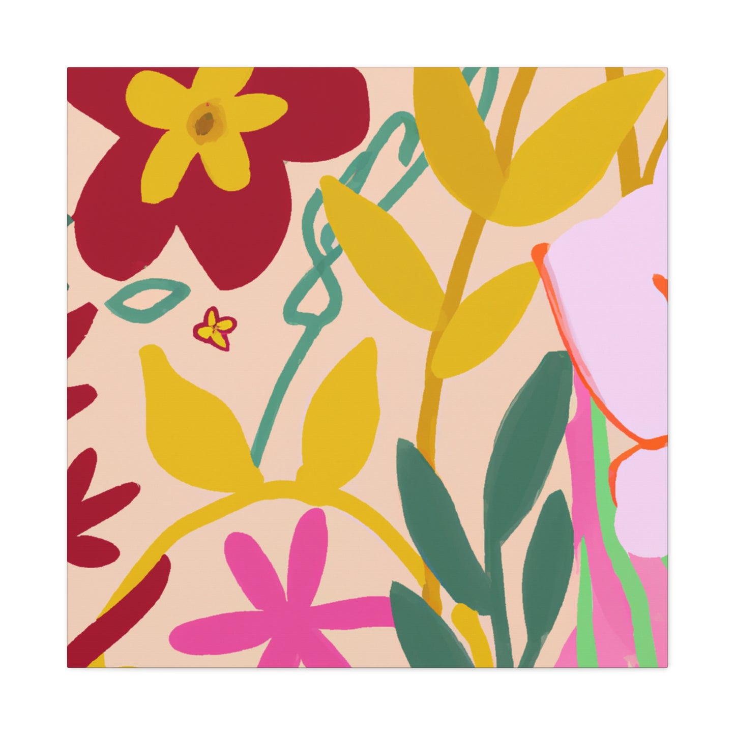 Carnival - Floral - Canvas
