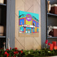 Twisty Time Soda Shop - Canvas