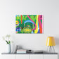 Sunny Bloom-Landscape - Canvas